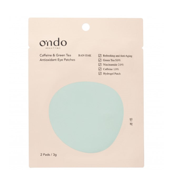 Ondo Beauty 36.5 Caffeine & Green Tea Antioxidant Eye Patches