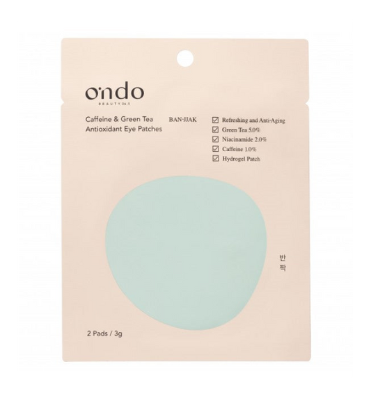 Ondo Beauty 36.5 Caffeine & Green Tea Antioxidant Eye Patches