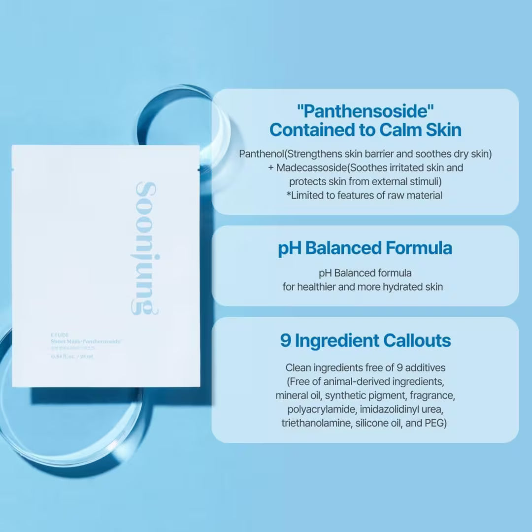 Soon Jung Panthensoside Sheet Mask