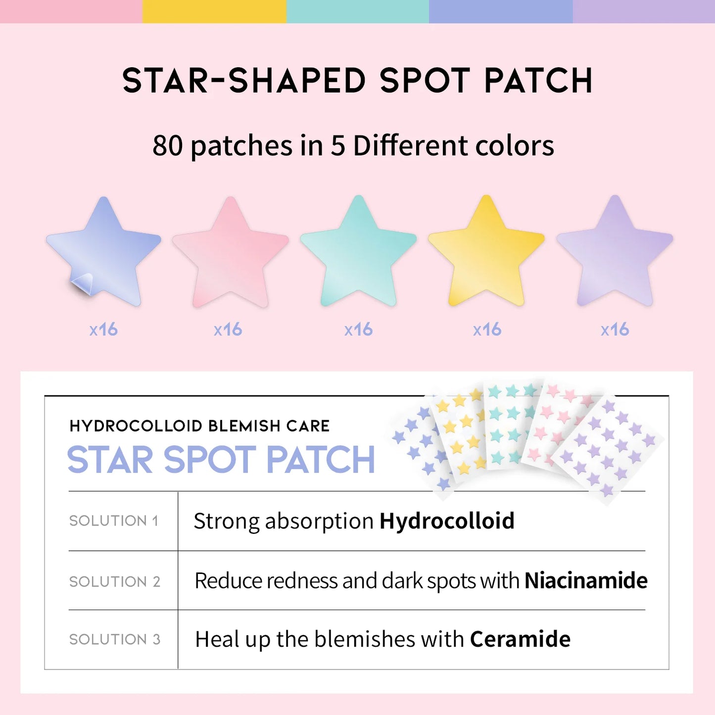 OOTD Star Spot Patch 80 count
